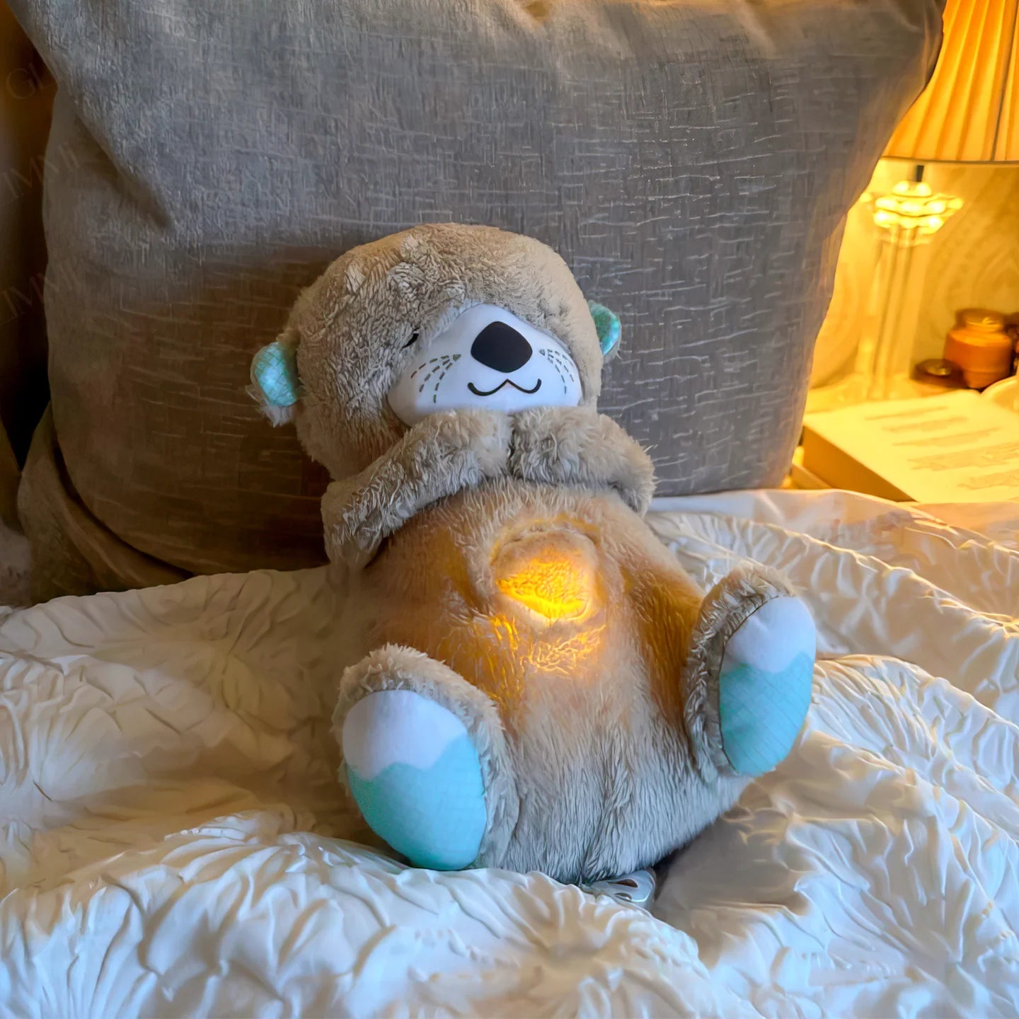 Breathing Teddy Plush Toy