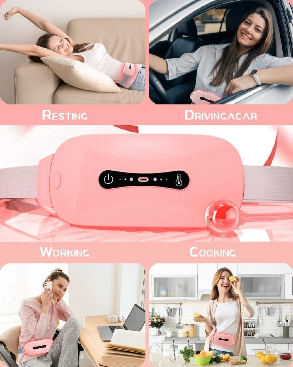 ReliefBuddy™ Period Cramps Relief Massager